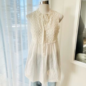 C&C California Eyelet Cotton Tank